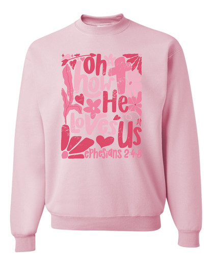 Ephesians 2:4-8 Crewneck