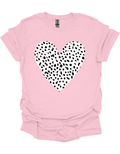 Polka Dot Heart T-Shirt