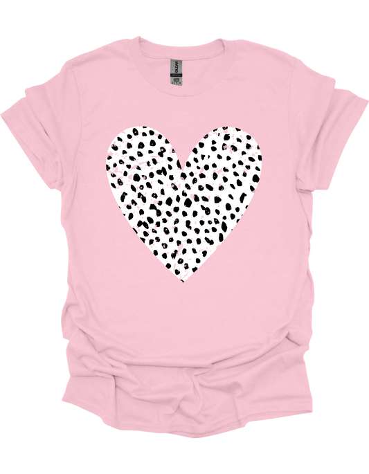 Polka Dot Heart T-Shirt