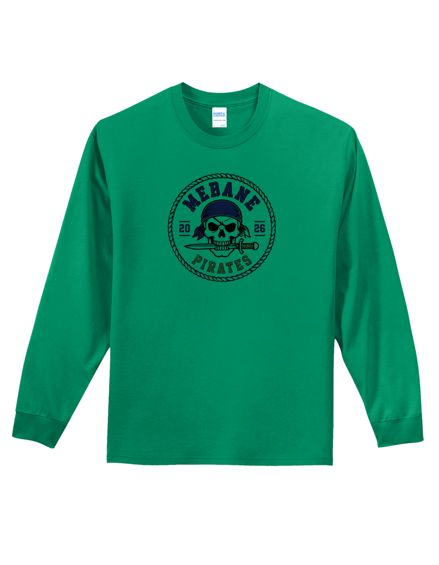 Mebane Pirates Football Long Sleeve