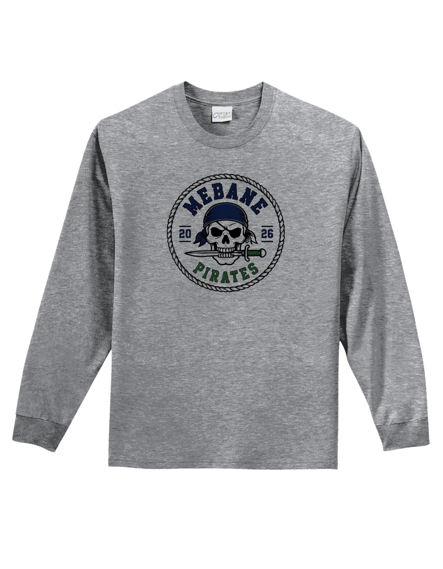 Mebane Pirates Football Long Sleeve