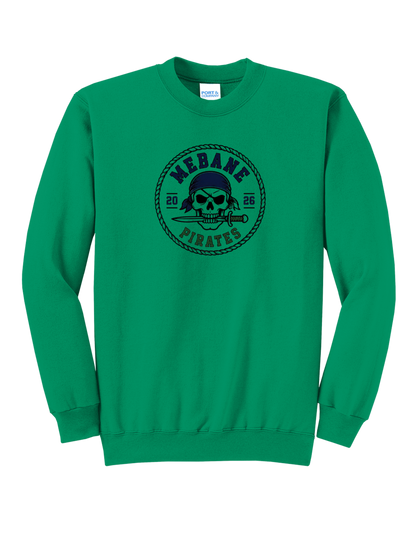 Mebane Pirates Football Crewneck
