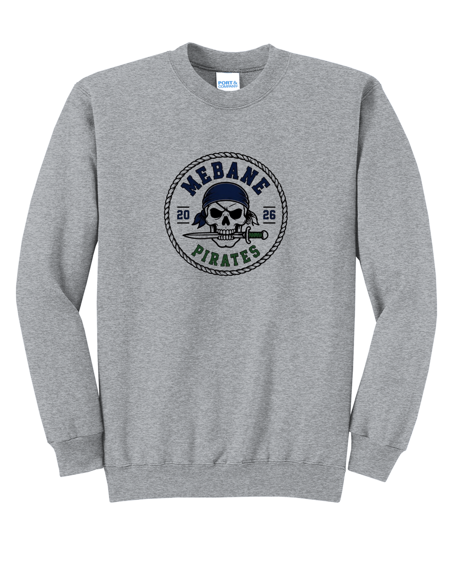 Mebane Pirates Football Crewneck