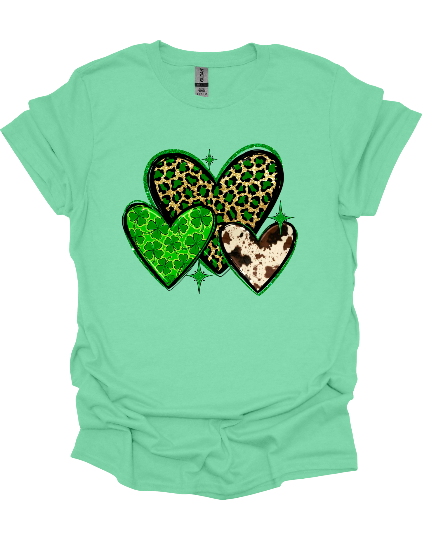 Cheetah Hearts T-Shirt