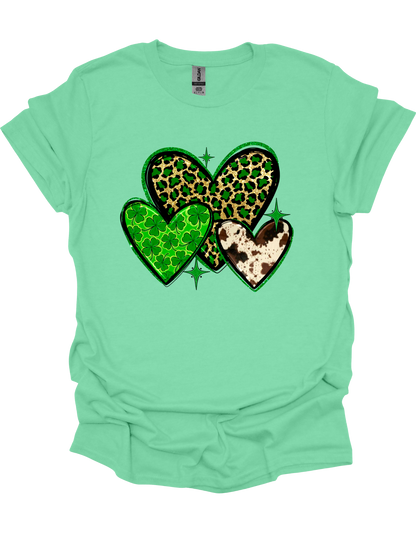 Cheetah Hearts T-Shirt