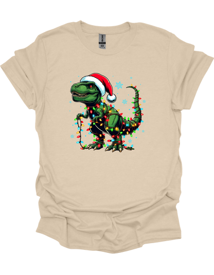 Christmas T-Rex T-Shirt