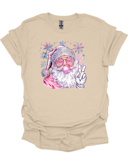 Bubblegum Santa T-Shirt
