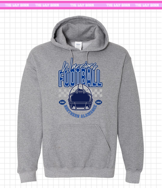YOUTH Warriors Football Hoodie
