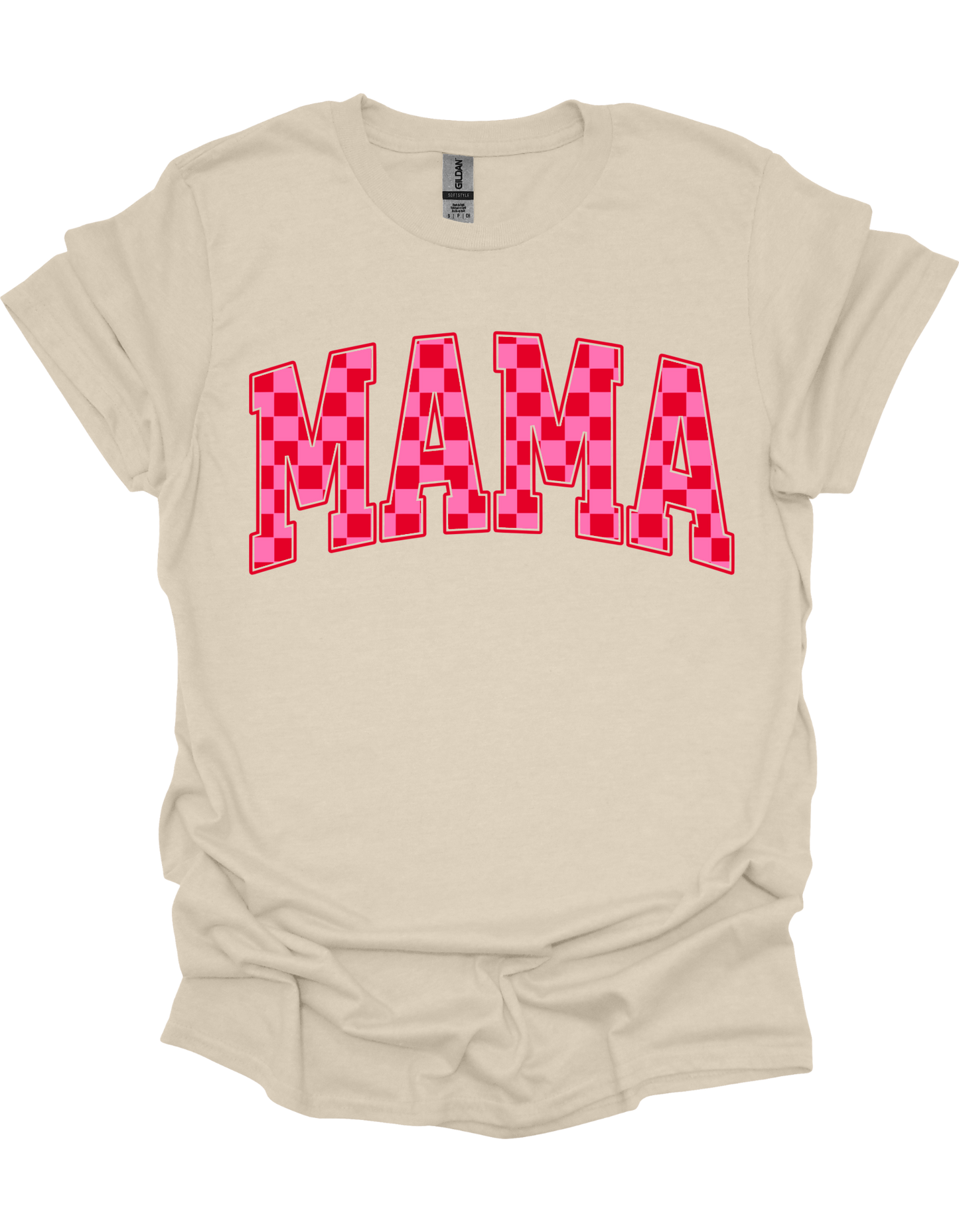 Checkered Mama T-Shirt