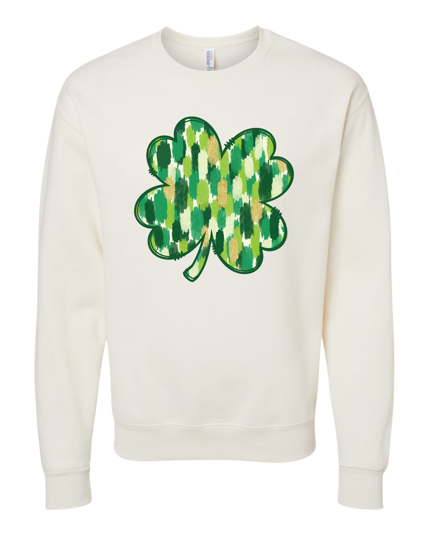 Camo Clover Crewneck