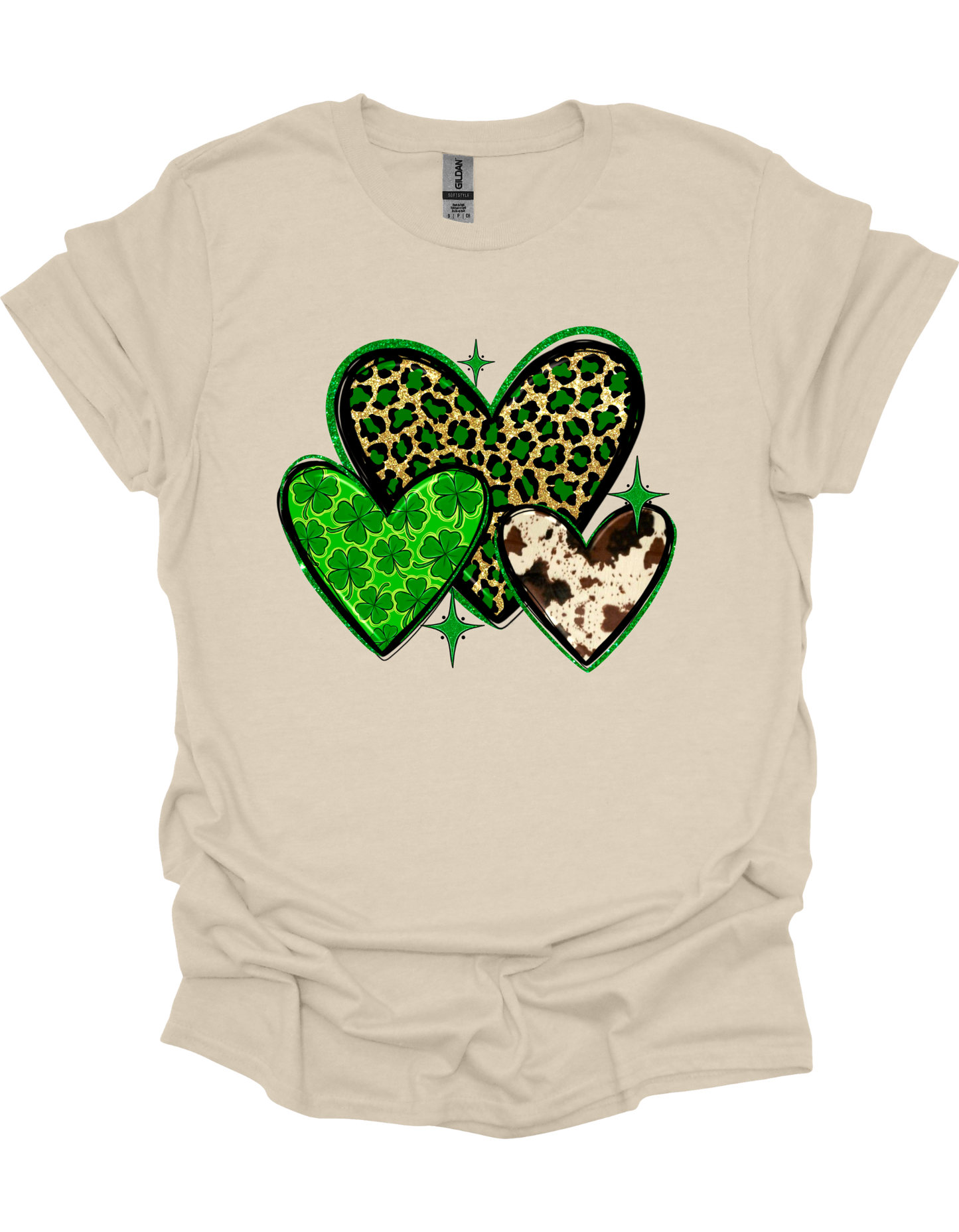 Cheetah Hearts T-Shirt