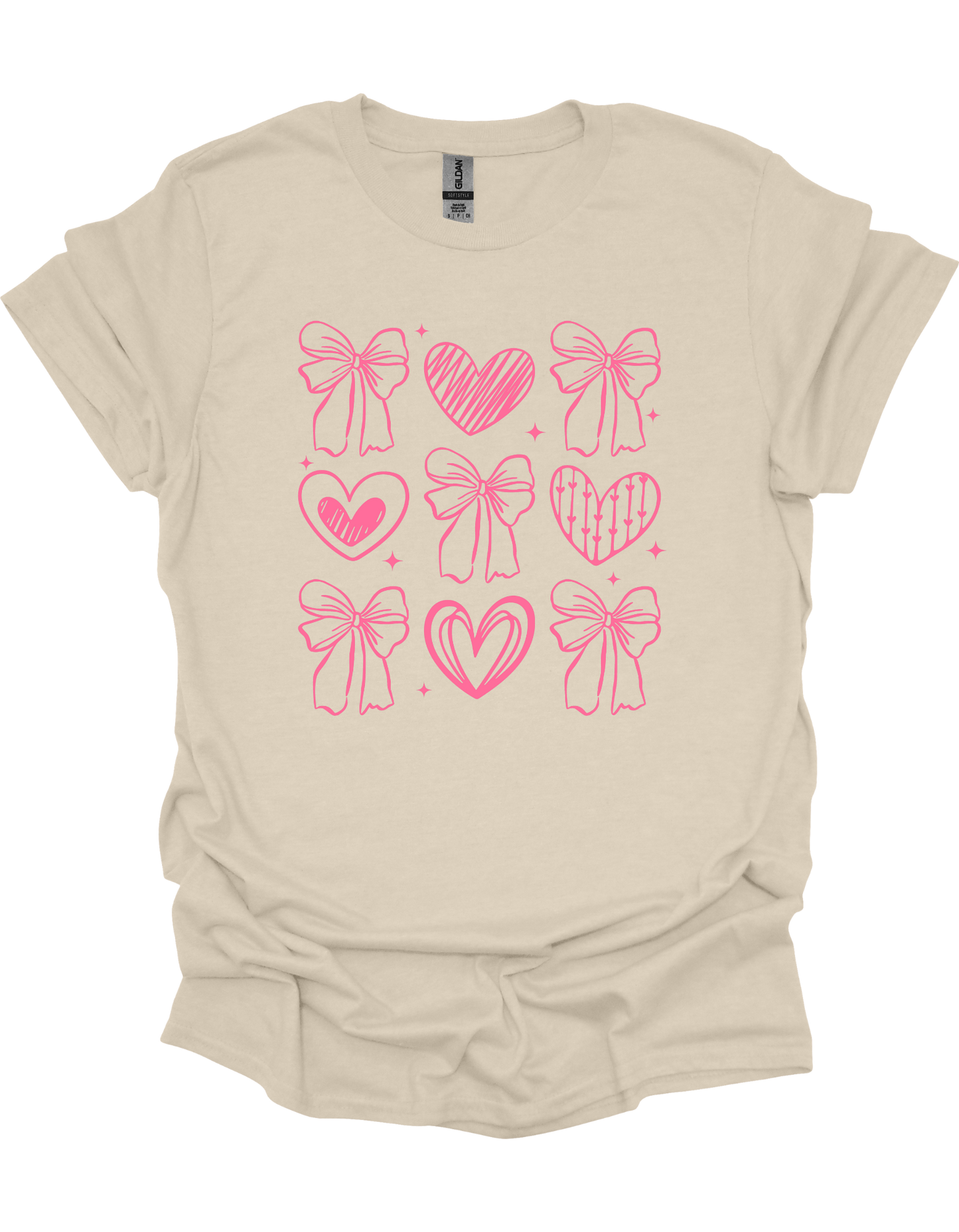 Pink Bow Coquette T-Shirt