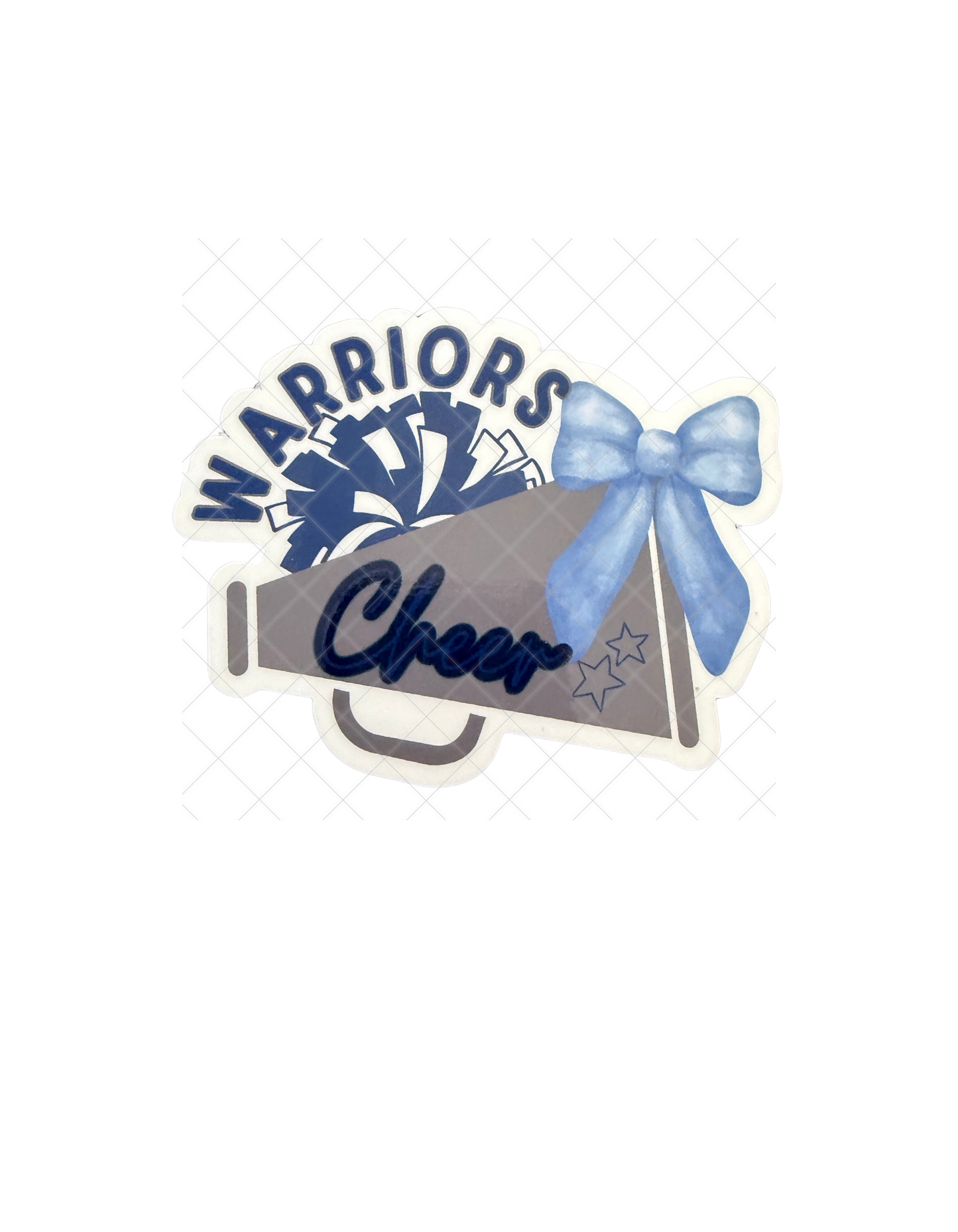 **NEW FALL 2026 Warriors Cheer Sticker