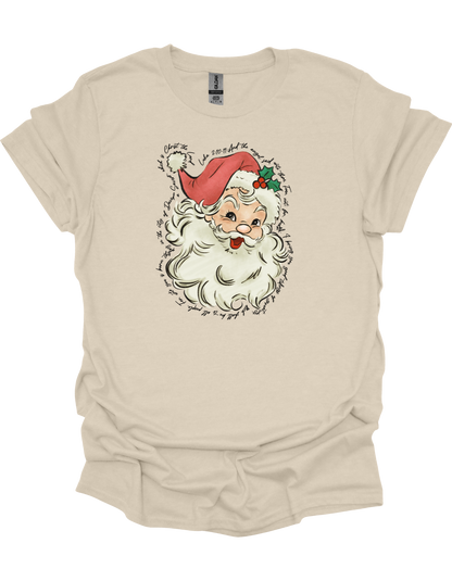 Luke 2:10-11 Santa T-Shirt