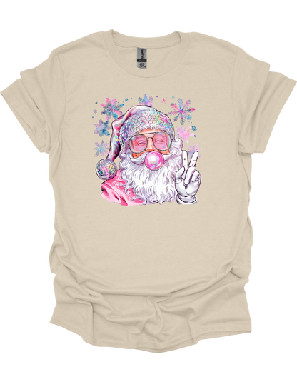 Bubblegum Santa T-Shirt