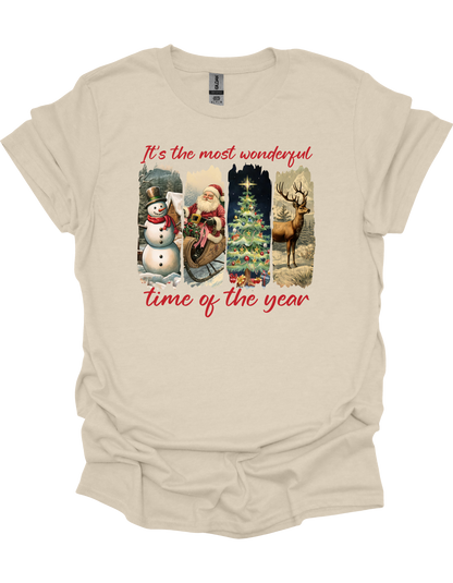 Vintage It's The Most Wonderful Time T-Shirt