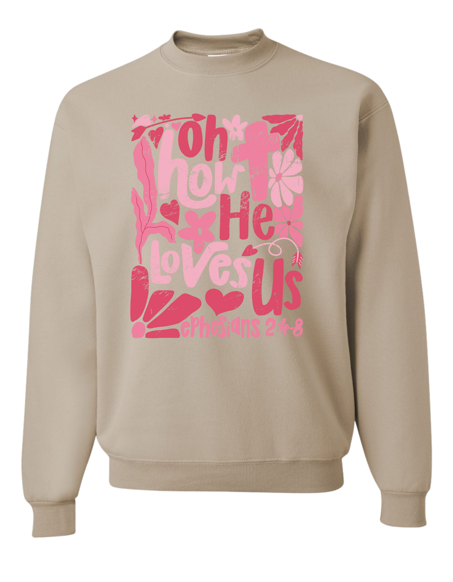 Ephesians 2:4-8 Crewneck