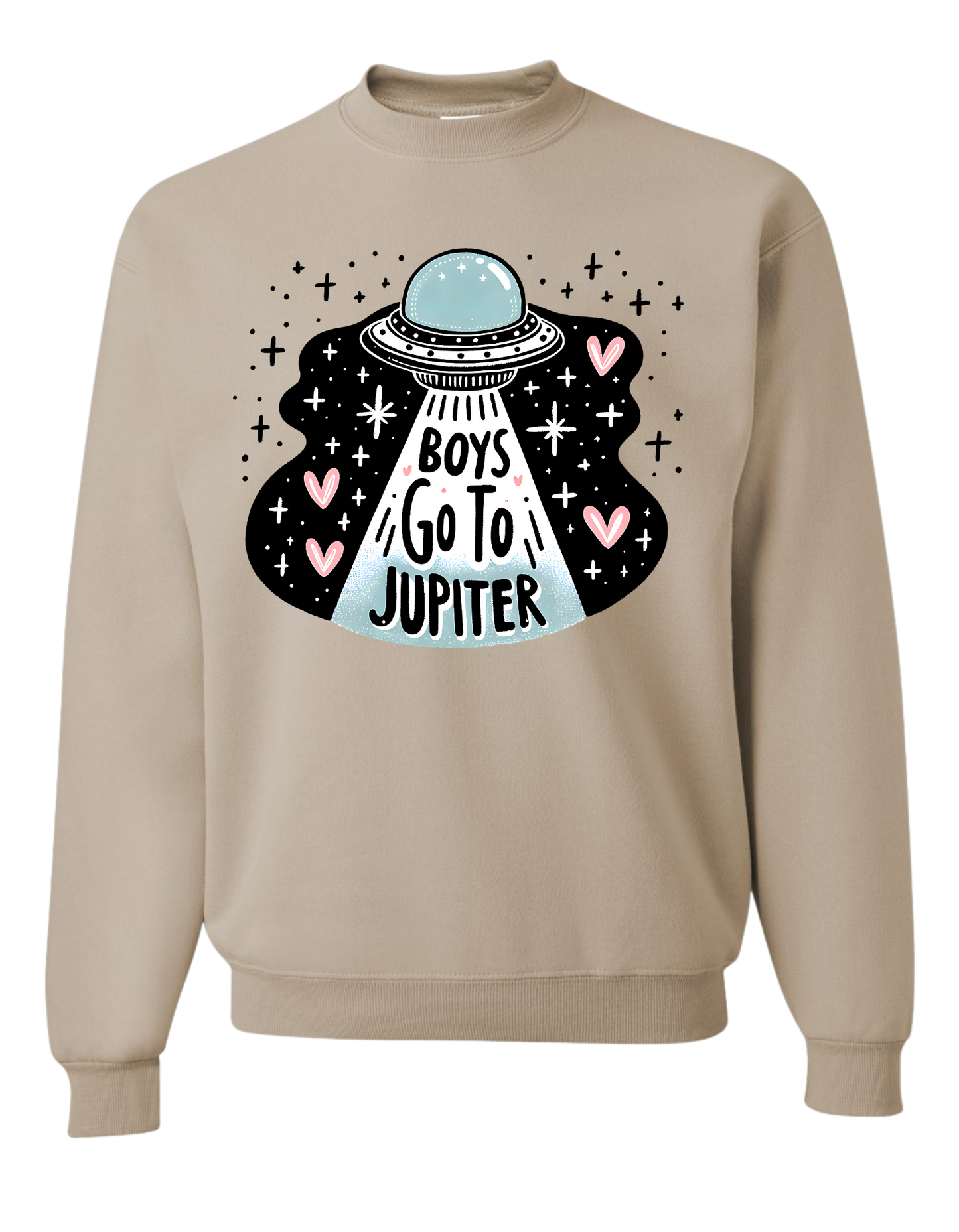 Boys go to Jupiter Crewneck
