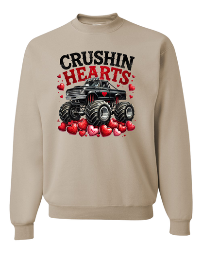 Crushin Hearts Crewneck