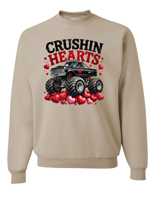 Crushin Hearts Crewneck