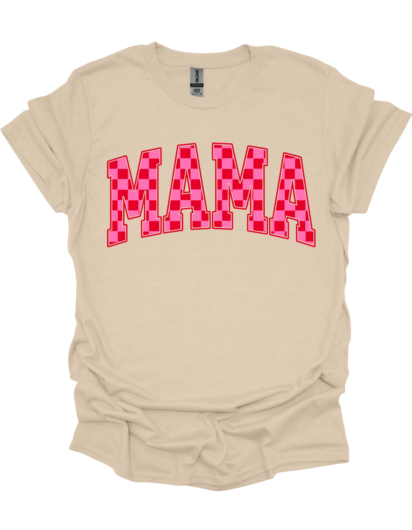 Checkered Mama T-Shirt