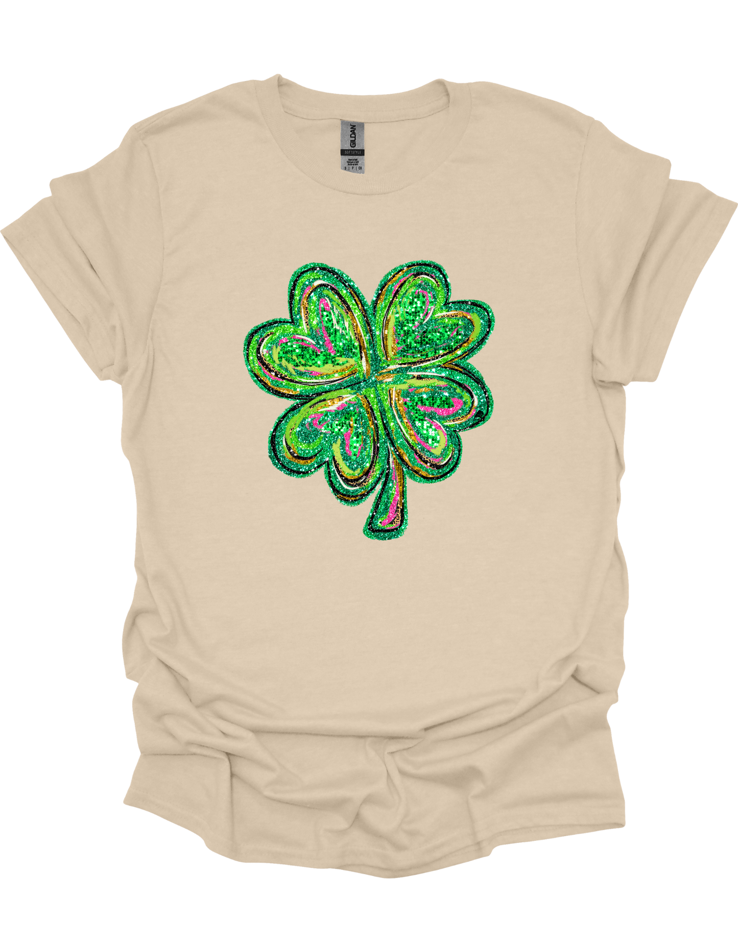 Sparkly Four Leaf Clover T-Shirt