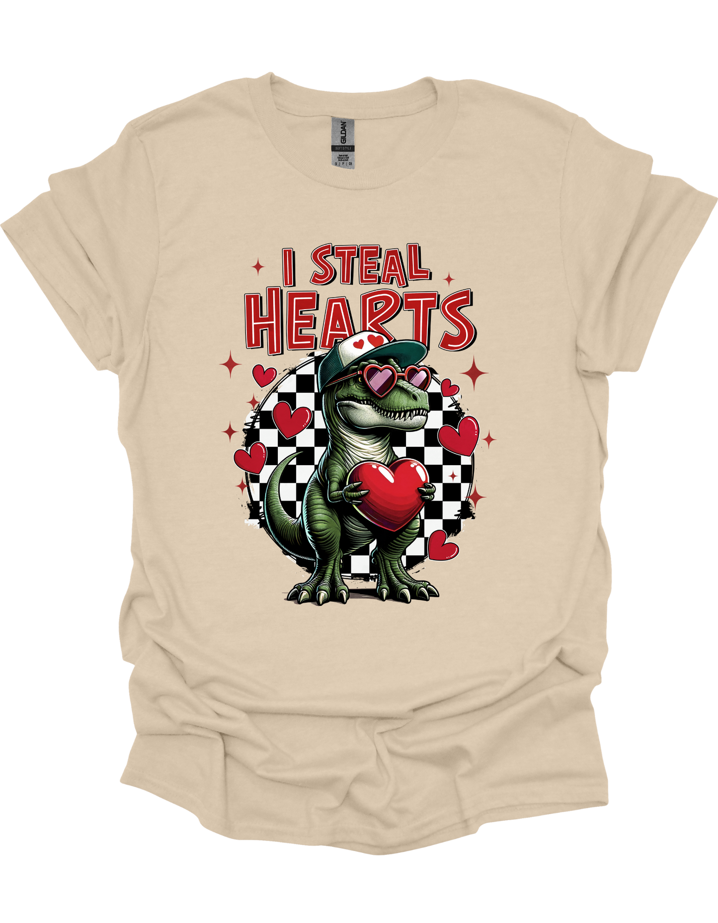 Dino Hearts T-Shirt