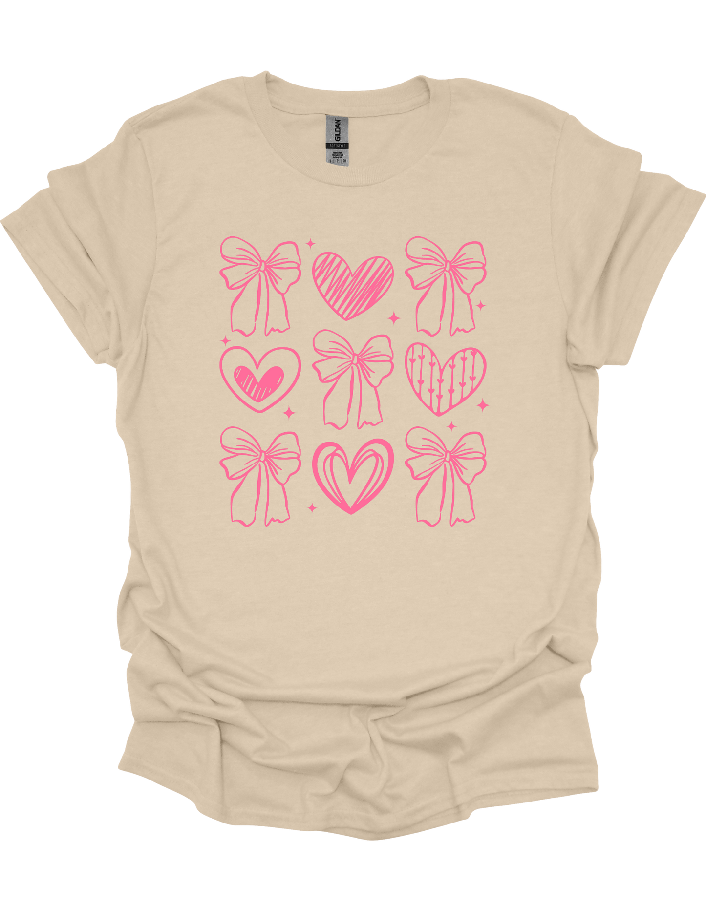 Pink Bow Coquette T-Shirt