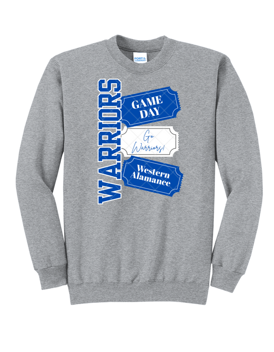 Warriors Ticket Crewneck
