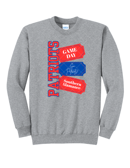 Patriots Ticket Crewneck