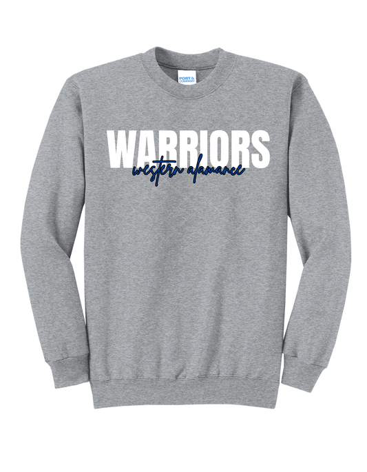 Western Alamance Warriors Crewneck