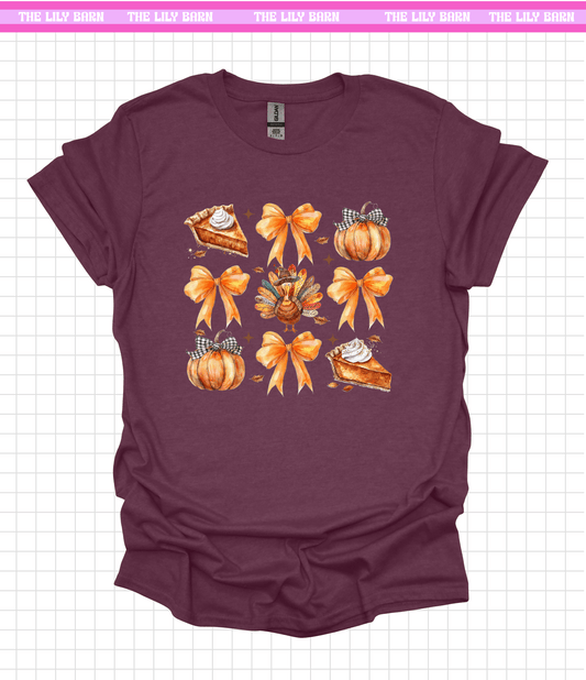 Thanksgiving Coquette T-Shirt