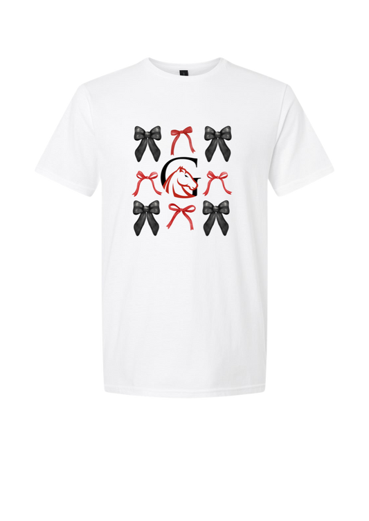 YOUTH Grace Girls Coquette Bow T-Shirt