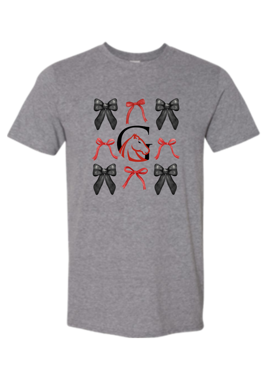 YOUTH Grace Girls Coquette Bow T-Shirt