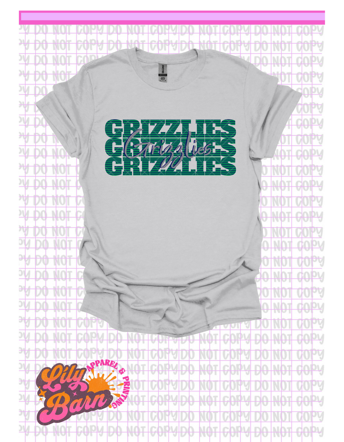 Grizzly Vintage Repeat T-Shirt