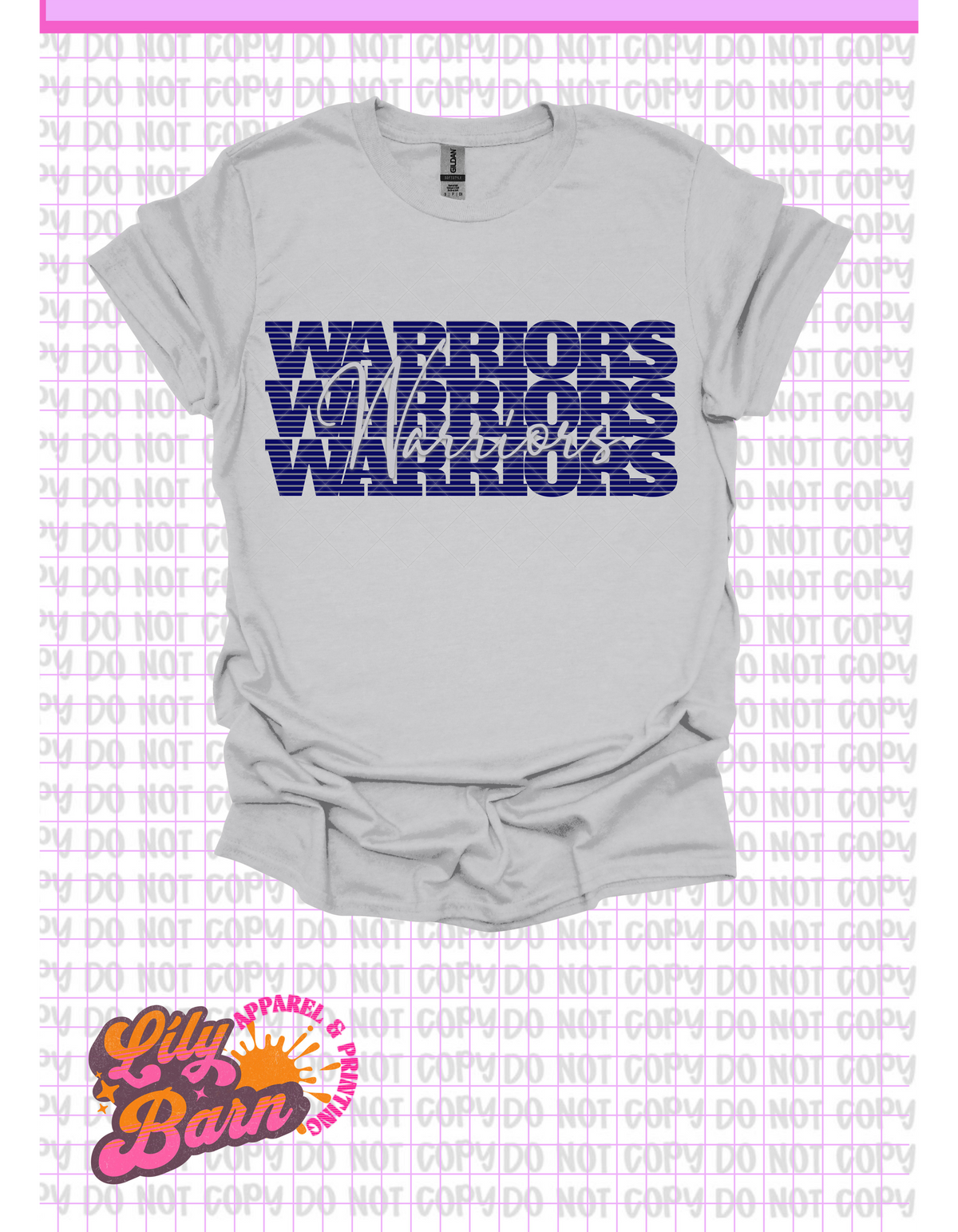 Warriors Vintage Repeat T-Shirt