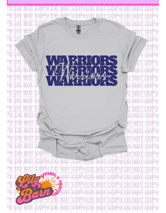 Warriors Vintage Repeat T-Shirt