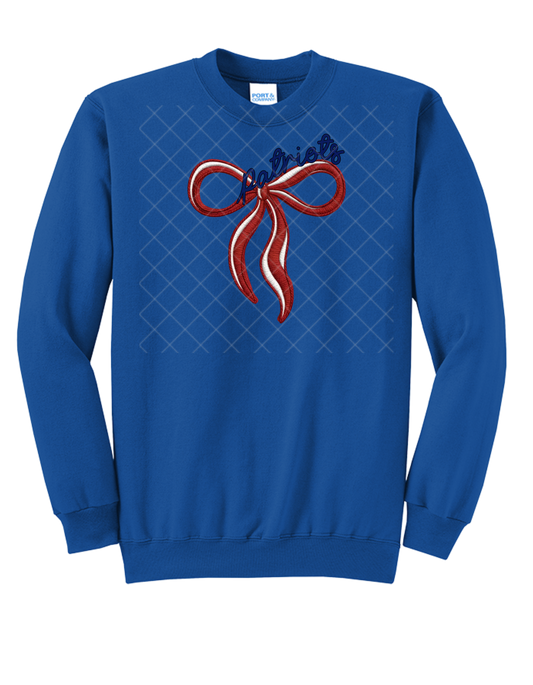 Patriots Bow Sweatshirt