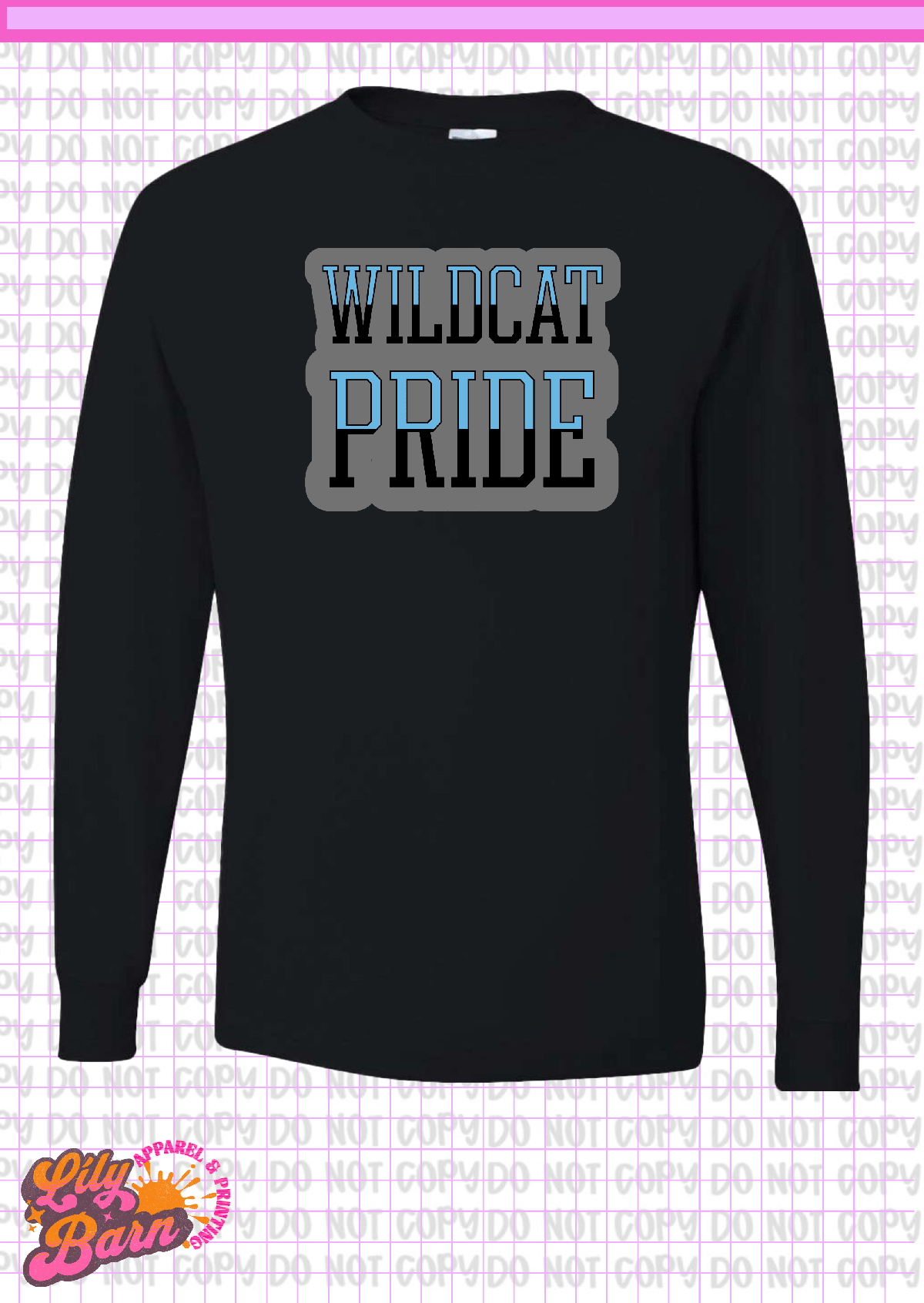 East Chapel Hill Wildcat Pride Long Sleeve T-Shirt