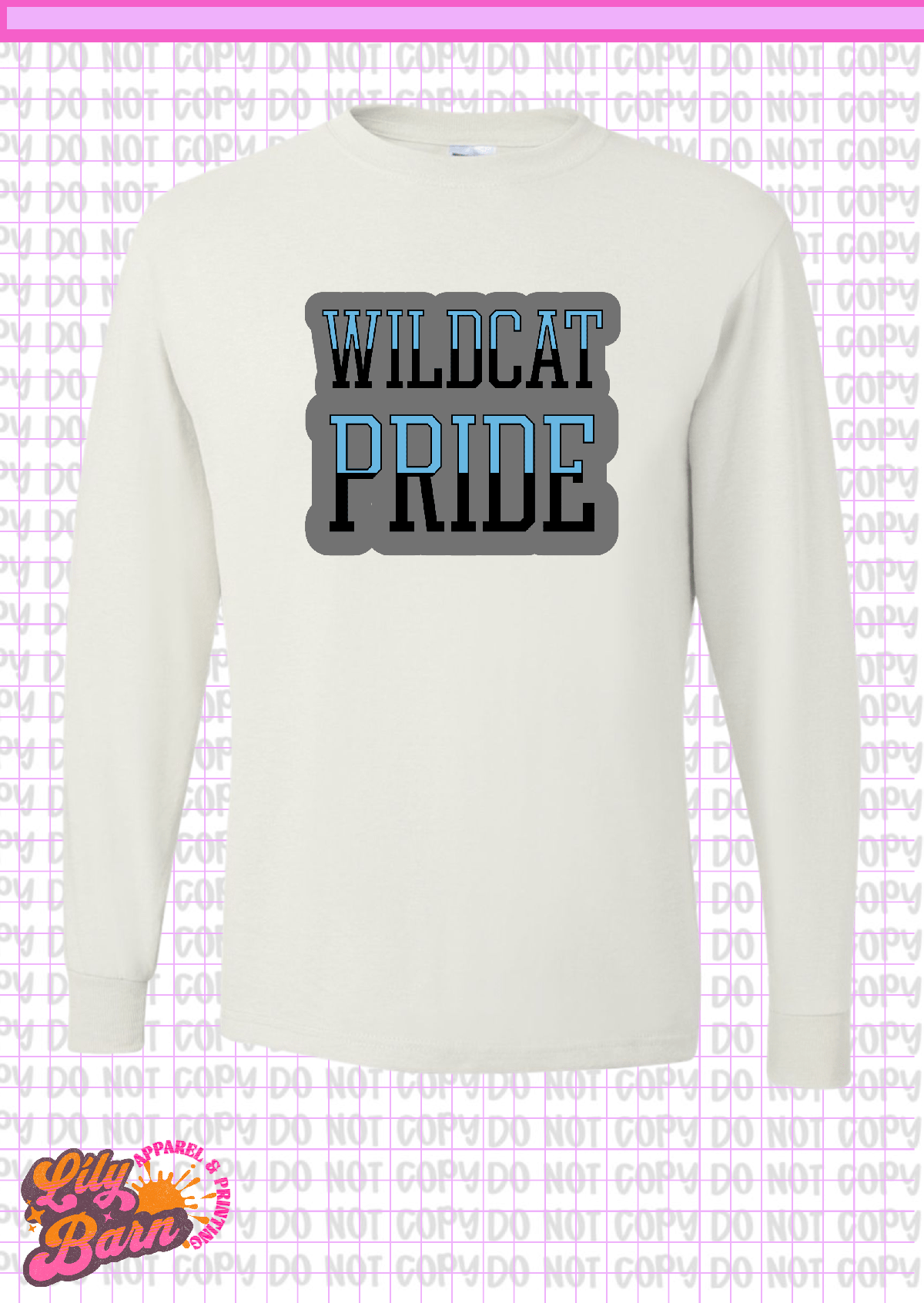 East Chapel Hill Wildcat Pride Long Sleeve T-Shirt
