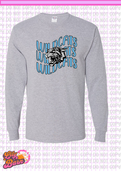 East Chapel Hill Wildcats Repeat Long Sleeve T-Shirt