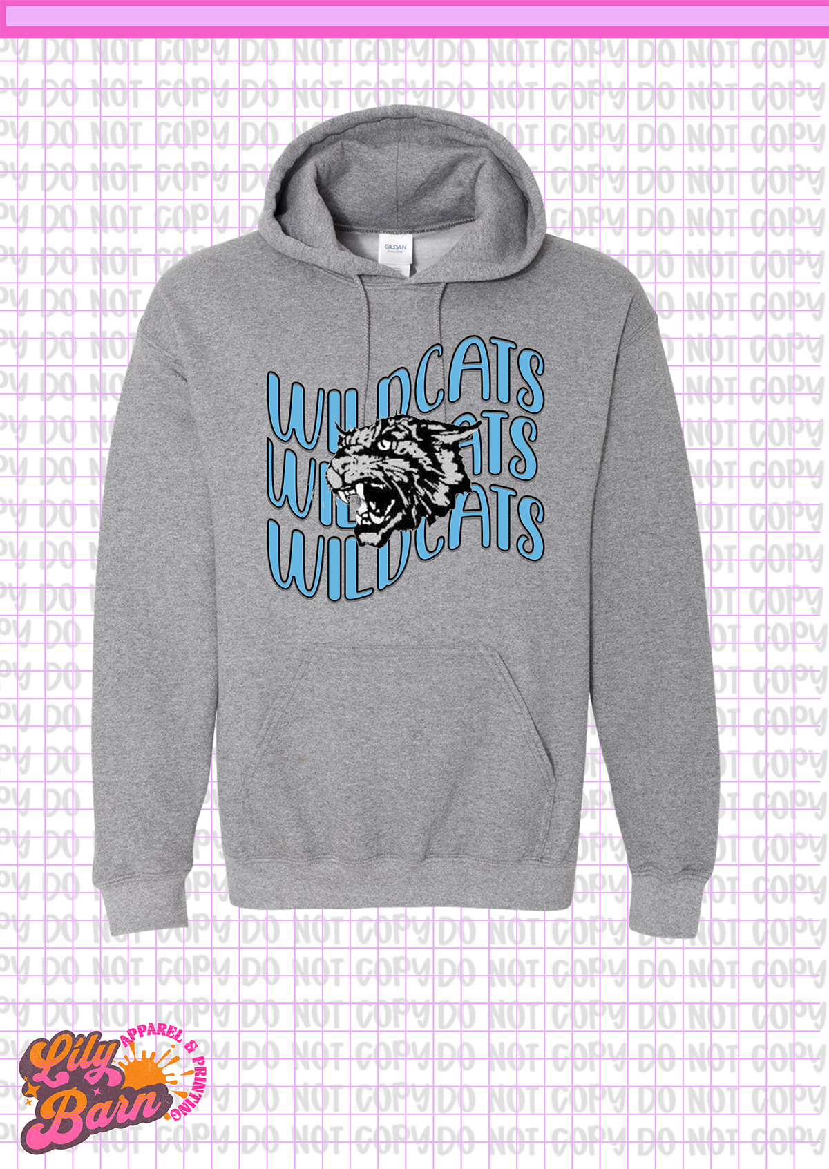 East Chapel Hill Wildcats Repeat Hoodie