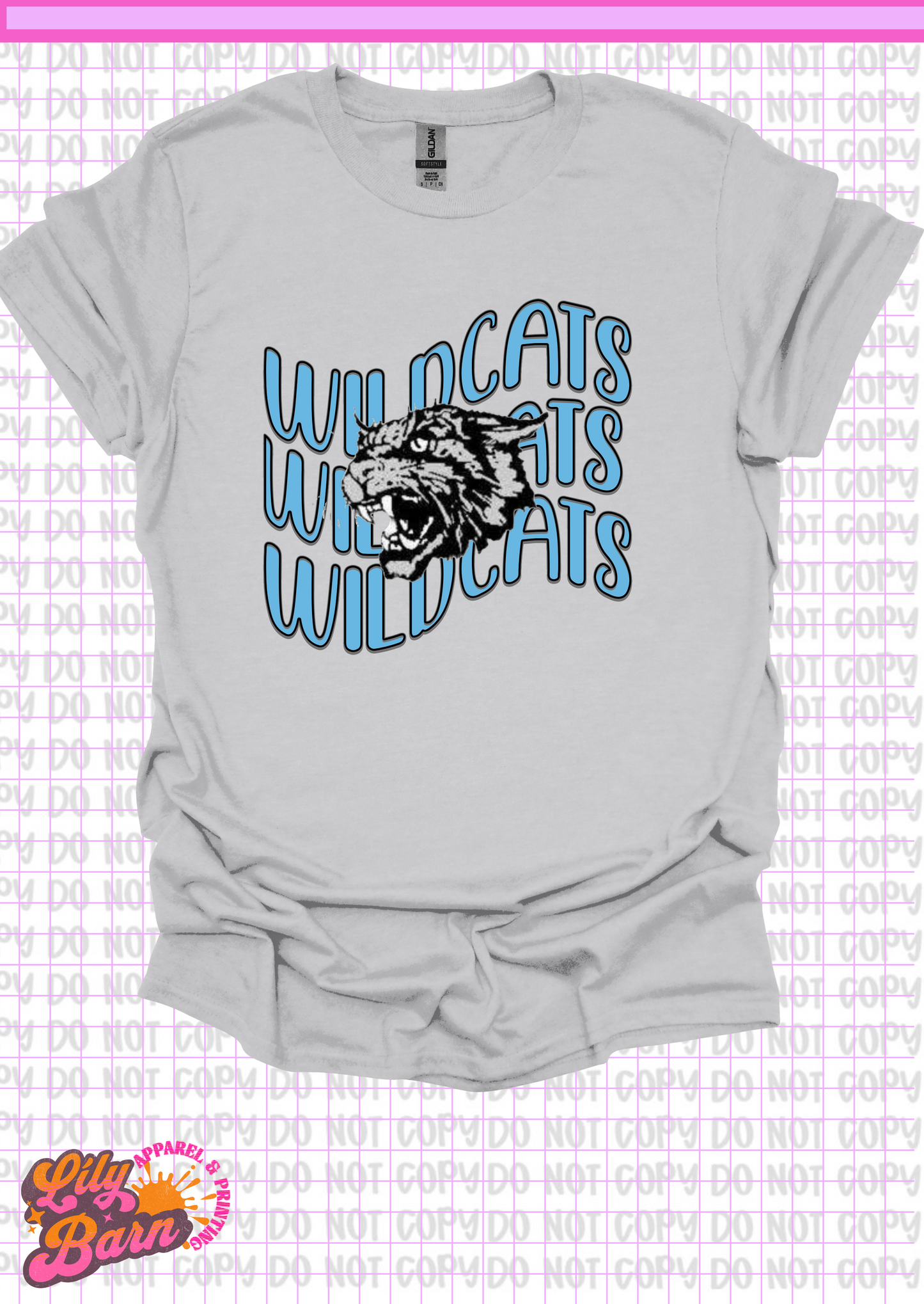 East Chapel Hill Wildcats Repeat T-Shirt